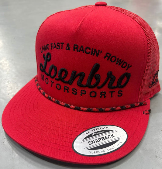 RED LNB Motorsports Hat