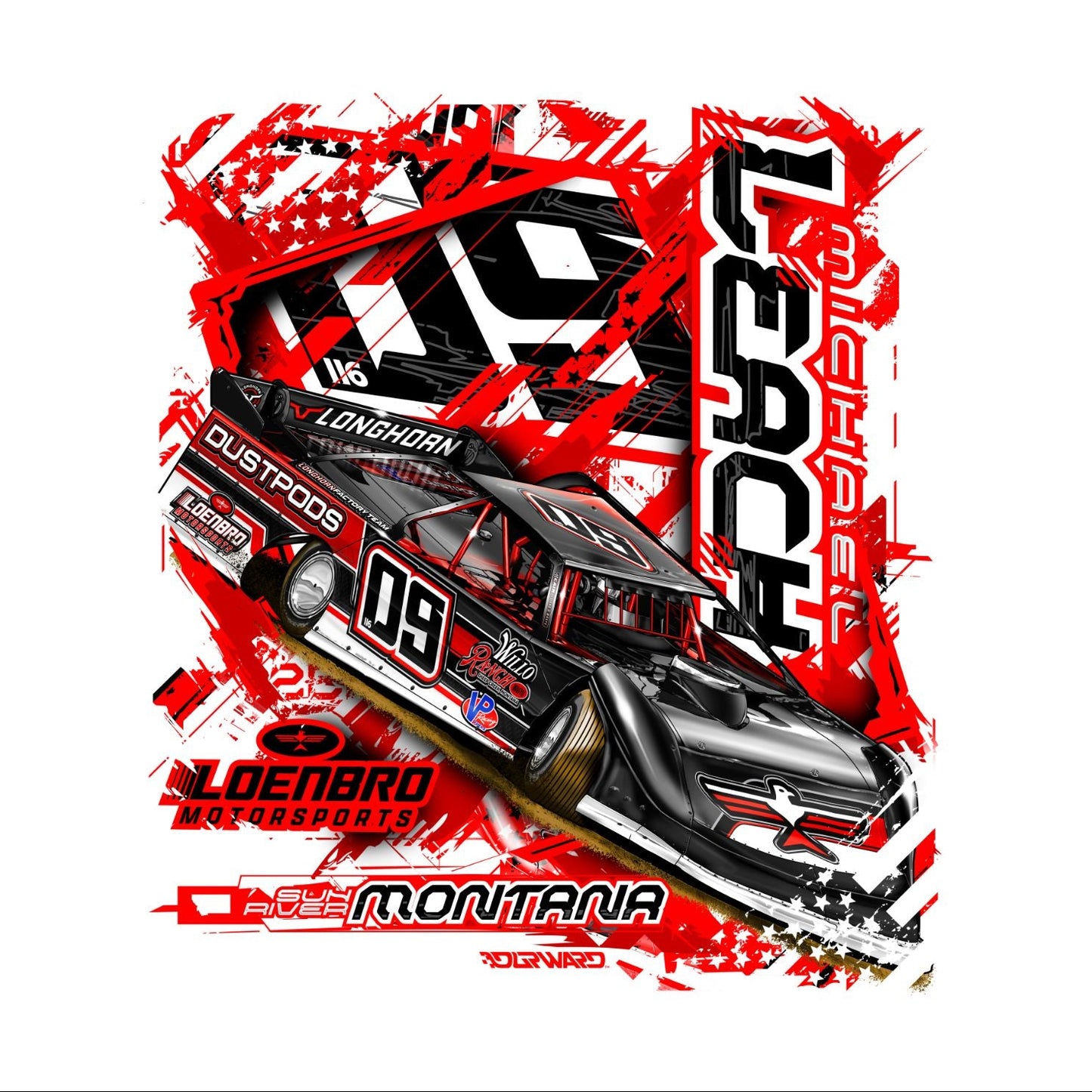 Leach 09 Signature Graphic Hoodie