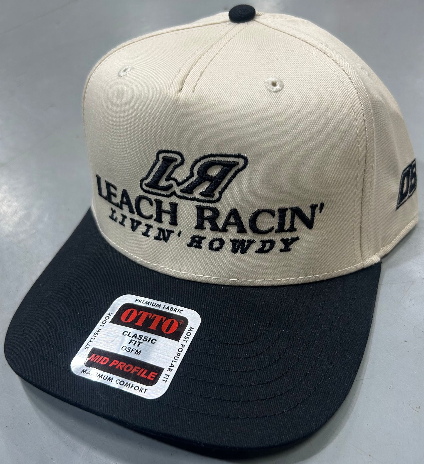 BLACK Leach Racin' Hat
