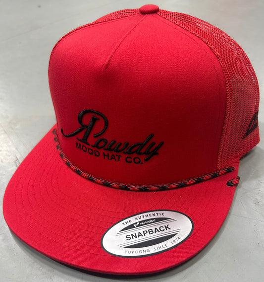 RED Rowdy Hat